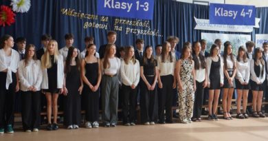 Zakończenie roku szkolnego i pożegnanie klas ósmych