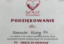 Podziękowanie za udział