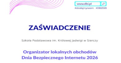 Działajmy razem! – Podsumowanie Dnia Bezpiecznego Internetu _SP Siercza 2026