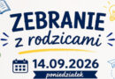 Zebranie z rodzicami 14.09.2026 r.